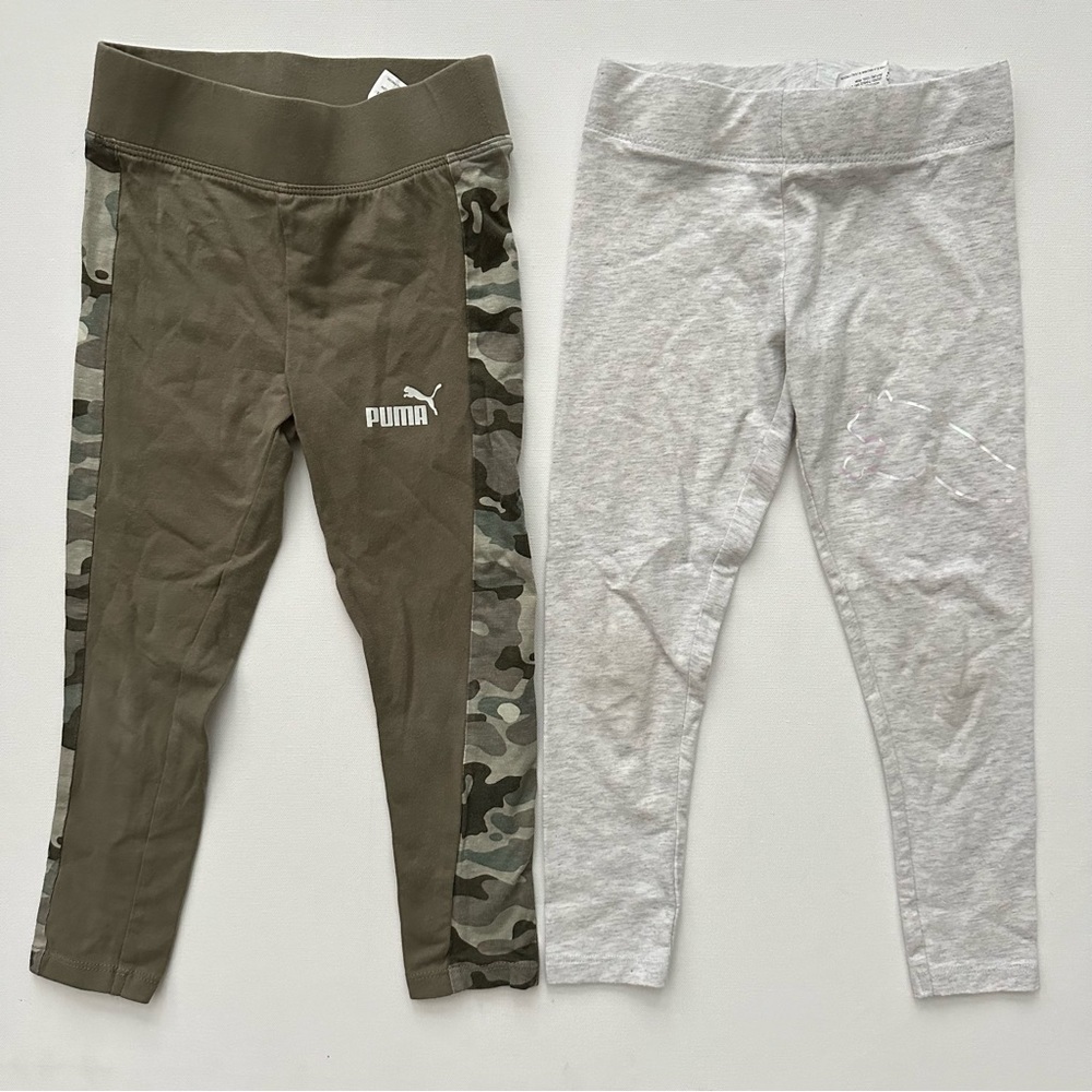 Puma Little Girl Leggings Bundle Size 5
